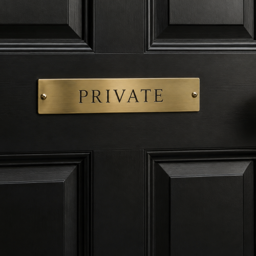 private door